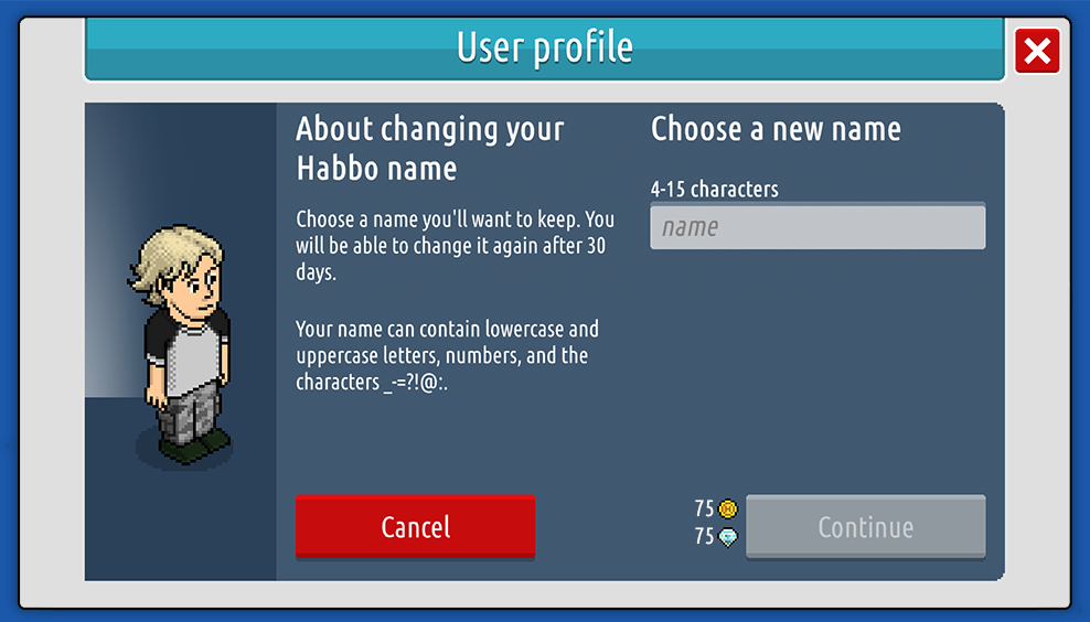 Name Change FAQ Habbo Customer Support
